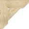 Ekena Millwork Traditional Slat Rough Sawn Bracket, Douglas Fir, 6"W x 22"D x 22"H BKT06X22X22TRA06RDF - alternate 3